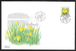 Finland - 1994 Flower Yellow Iris FDC - Storia Postale