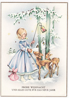 Glückwunschkarte - Frohe Weihnachten Und Alles Gute Für Das Neue Jahr - 1967 - Altri