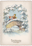 Glückwunschkarte - Frohe Weihnachten Und Die Besten Glückwünsche Zum Neuen Jahre - 1955 - Altri