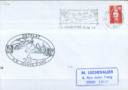 MARCOPHILIE - DETALAT P.H.JEANNE D' ARC CAMPAGNE 96.97 Flamme Du PH Du 18 - 12 - 96. - Scheepspost