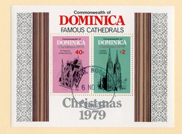 578 Dominica 1979 Sc.#658 Used "Offers Welcome" - Dominica (1978-...)