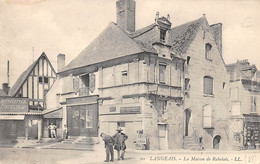 Langeais       37        La Maison De Rabelais    L L 20 -  (voir Scan) - Langeais