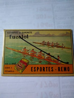 Rowing.remo.eucalol SOAP Cromo No Postcard.one Of The 1st.better Condition.series7 Number Six The 1953 Edition. - Rudersport