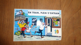BOB Et BOBETTE JERÔME SIDONIE LAMBIC Rail Tour 1978 FTS Vandersteen Autocollant BD Chemin De Fer Train - Autocollants