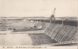 Egypte - Le Barrage D'Assouan - Assuan - The Great Dam - Hydroelectricité - 180 écluses - Aswan