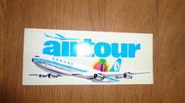 AIRTOUR SABENA Avion Aviation 1976 Sticker Autocollant Aircraft - Pegatinas