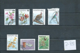 Namibia 7x Modern Stamps Used/gebruikt/oblitere(D-85) - Namibia (1990- ...)