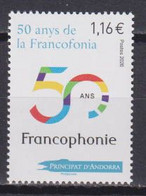 Año 2020 Nº 842 Aniv Francofonia - Neufs