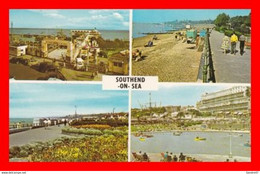 CPSM/pf SOUTHEND-ON-SEA (Angleterre). Multivues . *5507 - Southend, Westcliff & Leigh