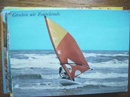 Nederland Holland Pays Bas Zoutelande Met Een Surfer - Zoutelande