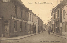 HAMME - De Kerkstraat (Westrichting) - Hamme