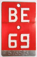 Velonummer Bern BE 69 - Number Plates