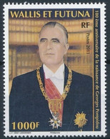 Wallis And Futuna 2011 The 100th Anniversary Of The Birth Of Georges Pompidou Stamp 1v MNH - Neufs