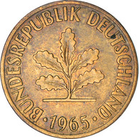 Monnaie, République Fédérale Allemande, 2 Pfennig, 1965, Munich, TTB+ - 2 Pfennig