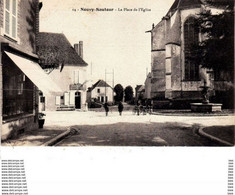 89 . Yonne :  Neuvy Sautour  : La Place De L' église . - Neuvy Sautour