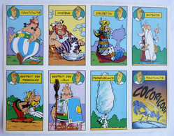 8 AUTOCOLLANTS FFJDA FEDERATION FRANCAISE DE JUDO ET DICIPLINES ASSOCIEES ASTERIX Sans Diplôme (6) - Objets Publicitaires