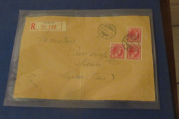 Luxembourg Lettre Recommandée Moyen Format Du 18 09 1935 De Diekirch Pour Castres ( Tarn ) - Covers & Documents