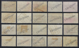 PERFIN / PERFO WAUQUEZ (20 X)  SPOORWEGEN Niet Nagezien ; Staat + Detail Zie 2 Scans ! LOT 159 - 1909-34