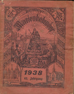 Luxembourg - Luxemburg - Livres  Anciens   Marienkalender  1938 - Calendarios