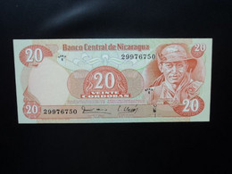 NICARAGUA * : 20 CORDOBAS   16.8.1979      P 135        NEUF ** - Nicaragua