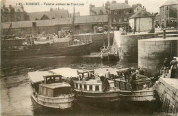 Lorient * Les Vedettes Arrivant De Port Louis * Compagnie Des Bateaux Vapeurs Du Nord - Lorient