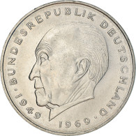 Monnaie, République Fédérale Allemande, 2 Mark, 1969, Karlsruhe, SUP - 2 Marcos