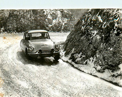 Sport Automobile * Voiture CITROËN DS 19 * Rallye Critérium Neige Et Glace 1962 * Auto - Rally Racing