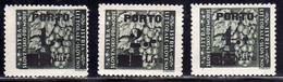 OCCUPAZIONE JUGOSLAVA YUGOLSLAVIA OCCUPATION ISTRIA E LITORALE SLOVENO 1946 SEGNATASSE TASSE TAXES DUE PORTO SERIE MNH - Occup. Iugoslava: Litorale Sloveno