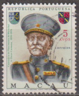 MACAU - 1970,  Centenário Do Nascimento Do Marechal Carmona ,  5 A.  D. 14 1/4    (o)   MUNDIFIL Nº 425 - Used Stamps