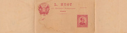 ENTIER POSTAL L. HUOT. PARIS CASIMIR-PERRIER - Pseudo-entiers Privés