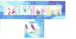 2007. Azerbaijan, Karabakh Flowers, Set + S/s,  Mint/** - Azerbaiján
