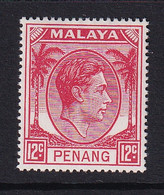 Malaya - Penang: 1949/52   KGVI    SG12    12c     MH - Penang