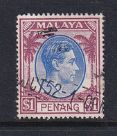 Malaya - Penang: 1949/52   KGVI    SG20    $1    Used - Penang