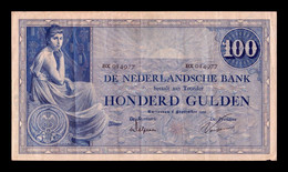 Holanda Netherlands 100 Gulden 1929 Pick 39d MBC/+ VF/+ - 100 Gulden