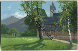 Kirche Wang - Schneekoppe - Künstlerkarte Signiert Professor C. E. Morgenstern - Verlag Max Leipelt Warmbrunn Ca. 1920 - Schlesien