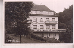 BAD FLINSBERG Löwenberg - "Haus Wasserfall"  1957 - Schlesien