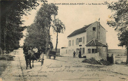 VAL D'OISE  SAINT BRICE SOUS FORET La Route De Paris - Saint-Brice-sous-Forêt