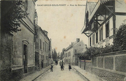 VAL D'OISE  SAINT BRICE SOUS FORET  Rue De Gournay - Saint-Brice-sous-Forêt