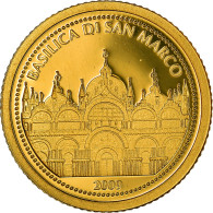 Monnaie, Samoa, Tala, 2009, B.H. Mayer, Basilica Di San Marco, FDC, Or, KM:190 - Samoa