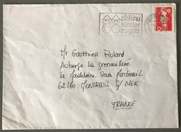 France Marianne De Briat Sur Enveloppe, TAD AMSTERDAM + Courrier Non Taxé - (W1405) - 1961-....