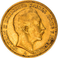Monnaie, Etats Allemands, PRUSSIA, Wilhelm II, 20 Mark, 1902, Berlin, TTB+, Or - Altri & Non Classificati
