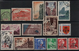 Lot De 37 Timbres De La Réunion - Collections (sans Albums)