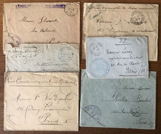 Maroc - Ensemble De 17 Enveloppes Et 1 Devant - Corps D'occupation Du Maroc - (W1417) - Lettres & Documents