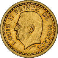Monnaie, Monaco, 2 Francs, 1943, Paris, SUP, Cupro-Aluminium, Gadoury:134 - 1922-1949 Louis II