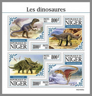 NIGER 2021 MNH Dinosaurs Dinosaurier Dinosaures M/S - OFFICIAL ISSUE - DHQ2137 - Vor- U. Frühgeschichte
