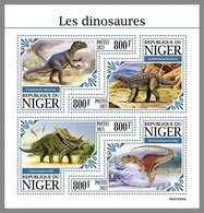 NIGER 2021 MNH Dinosaurs Dinosaurier Dinosaures M/S - IMPERFORATED - DHQ2137 - Vor- U. Frühgeschichte