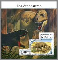 NIGER 2021 MNH Dinosaurs Dinosaurier Dinosaures S/S - IMPERFORATED - DHQ2137 - Vor- U. Frühgeschichte