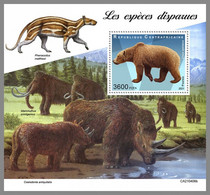 CENTRALAFRICA 2021 MNH Extinct Species Ausgestorbene Tiere Especes Disparues S/S - OFFICIAL ISSUE - DHQ2137 - Vor- U. Frühgeschichte