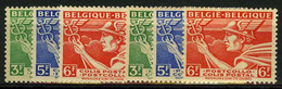 België TR288/90A ** - Postpakketzegels - Mercurius - Timbres Pour Colis Postaux - Mercure - 1942-1951