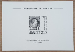 Monaco - YT N°1457 - EPREUVE SOUVENIR - Exposition Philatélique - 1985 - Briefe U. Dokumente